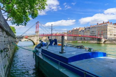 Saone Nehri ve Saint-Gorges köprüsü, Eski Lyon