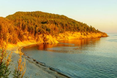 Forillon Milli Parkı 'nda gün batımı