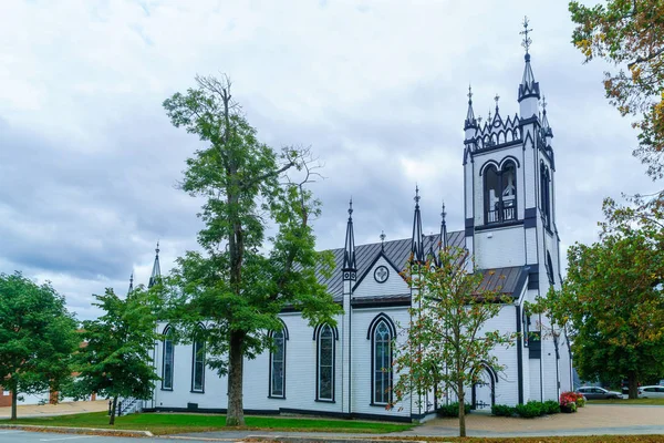 St. johns anglikanische kirche, lunenburg — Stockfoto