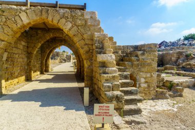 Roman Era Fortifications, Caesarea Milli Parkı 'nda