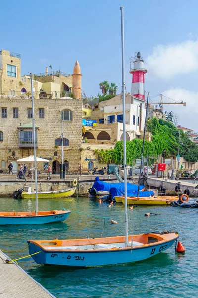 Tarihi Jaffa limanı, Tel-Aviv-Yafo — Stok fotoğraf