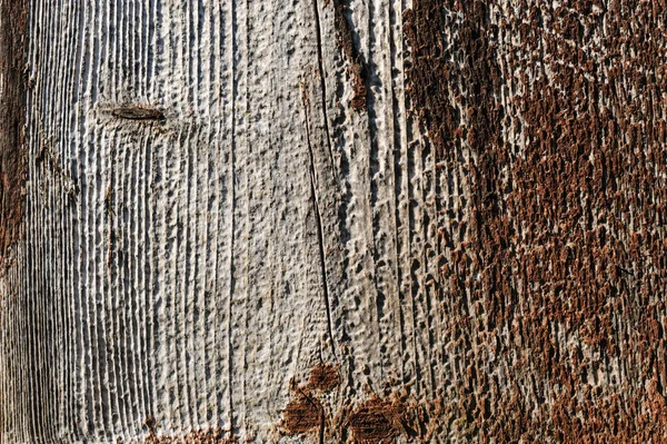 Een Oude Houten Textuur Met Sporen Van Vernieling — Stockfoto