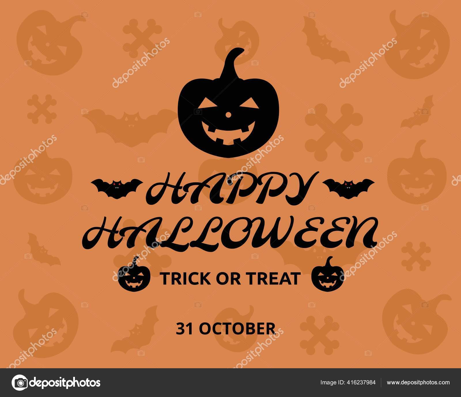 ハロウィン背景テンプレートのイラストベクトルデザイン ストックベクター C Abelpratama10 ハロウィン背景テンプレートのイラストベクトルデザイン ストックベクター C Abelpratama10