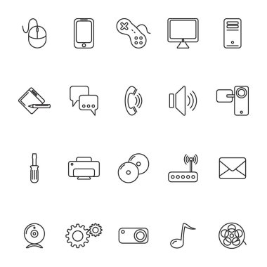 Bilgisayar simgeleri kümesi