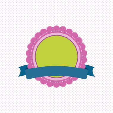 Rozetli soyut arkaplan