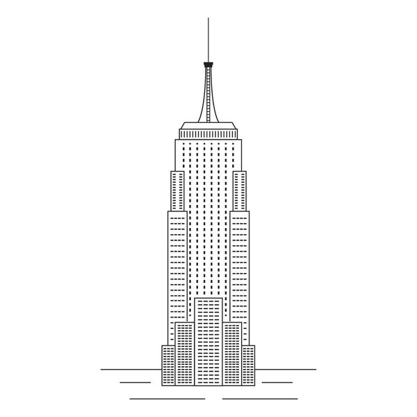 Здание Империи Нью-Йорка
