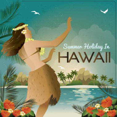 Kumsalda dans eden kadın.