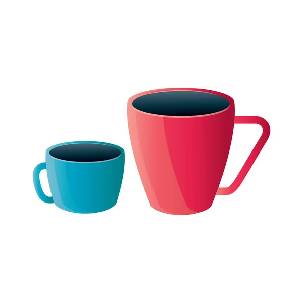 Coffee Mug Teacup — Stock Vector