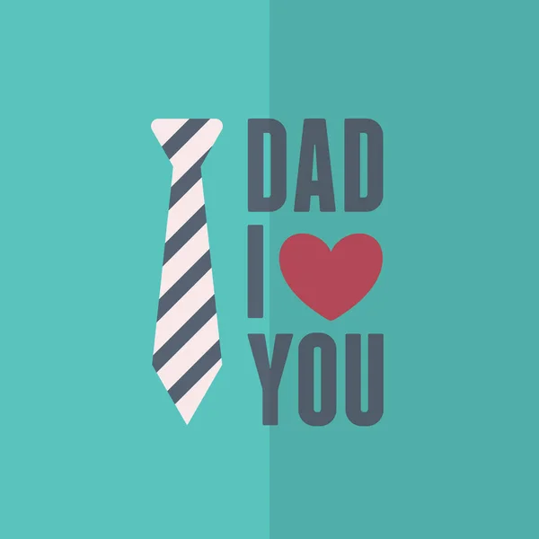 Αφίσα Ημέρας Του Πατέρα — Διανυσματικό Αρχείο