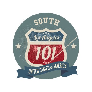 Güney Los Angeles Yolu 101 etiketi