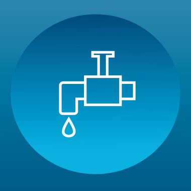 Su damlacıklı musluk