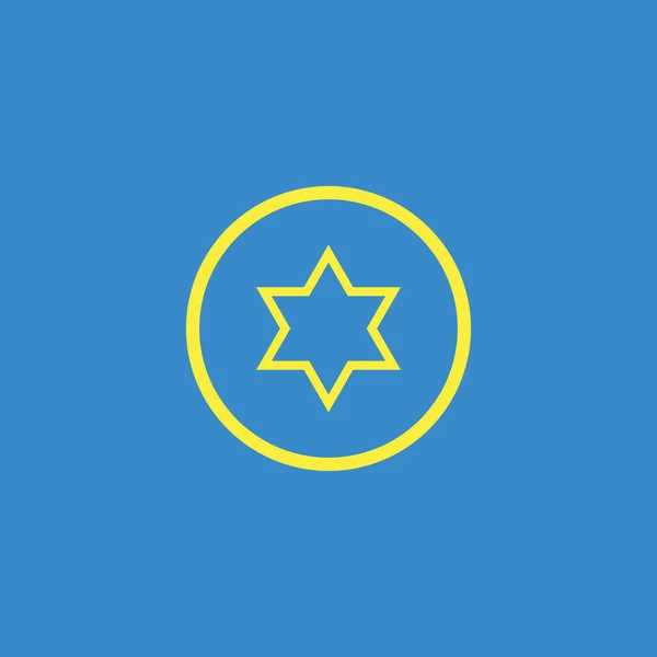 Ikona Šroubu Hvězdy — Stockový vektor