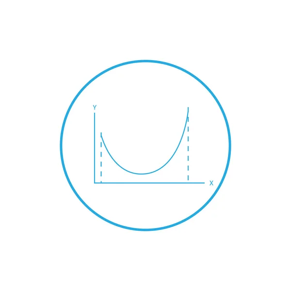 Formación Curvas Gráfico — Archivo Imágenes Vectoriales