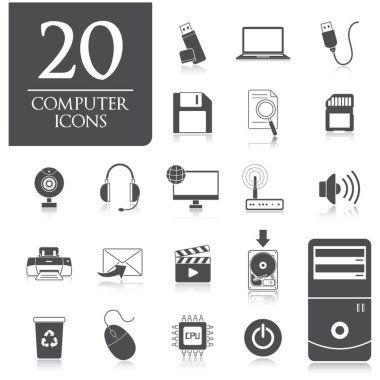Bilgisayar simgelerinin koleksiyonu