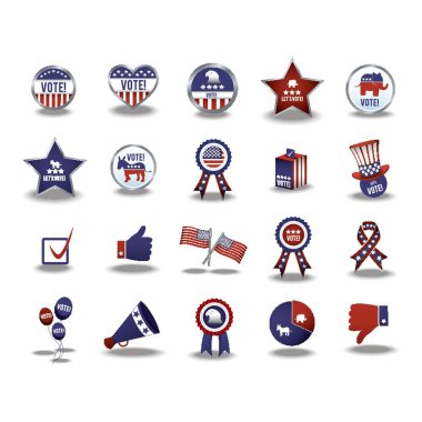 ABD simgelerinin koleksiyonu