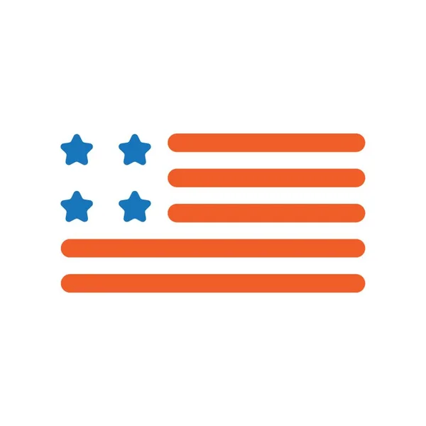 Estados Unidos Diseño América — Vector de stock