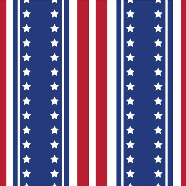 Stars Stripes Background — Stock Vector