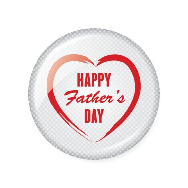 Babalar günü rozeti.