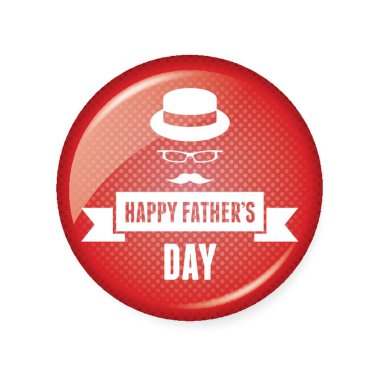 Babalar günü rozeti.