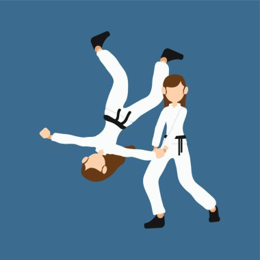 Karate yapan kadınlar