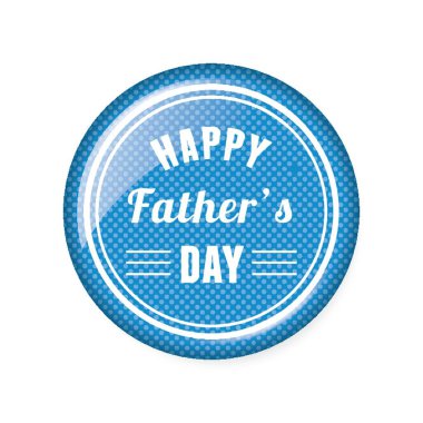 Babalar günü rozeti.