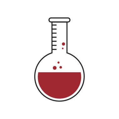 Kimyasal matara vektör çizimi