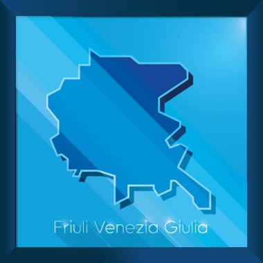 friuli-venezia giulia haritası