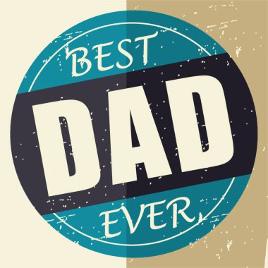happy father's day card clipart