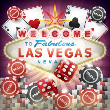 Muhteşem Las Vegas posterine hoş geldiniz.