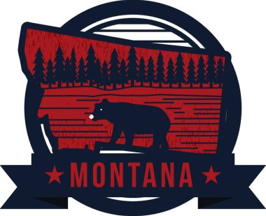 Montana Eyaleti haritası
