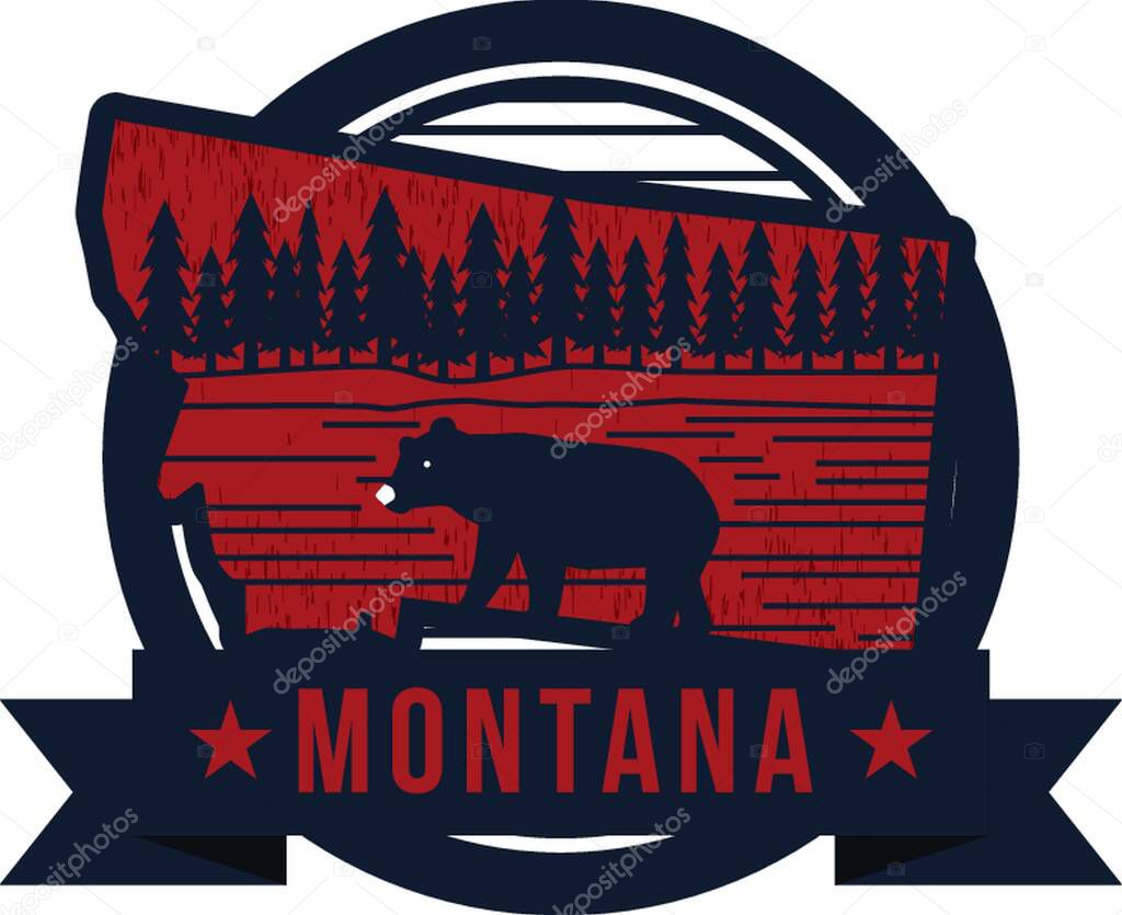 map of montana state