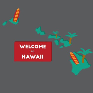 Hawaii eyaletine hoş geldiniz.