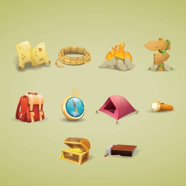 kamp malzemeleri koleksiyonu