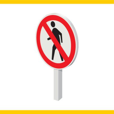 Yayalar için giriş yok