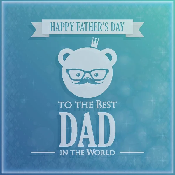 Boldog Apák Napját Tapéta — Stock Vector