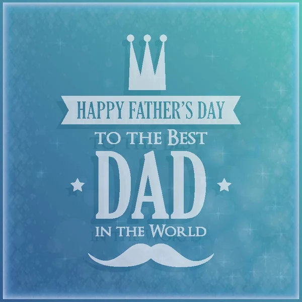 Happy Father Day Wallpaper — Stock Vector
