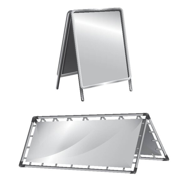 set of advertising stand