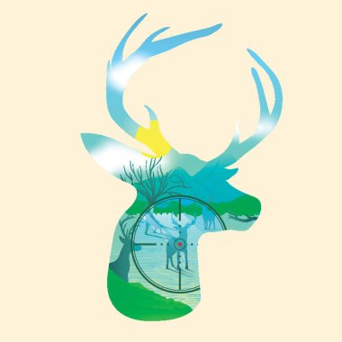 Geyik ve orman iki kez görülmüş.