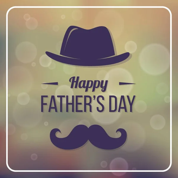 Šťastný Den Otců — Stockový vektor