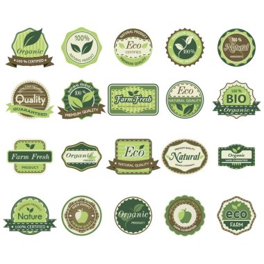 eko etiketleri kümesi