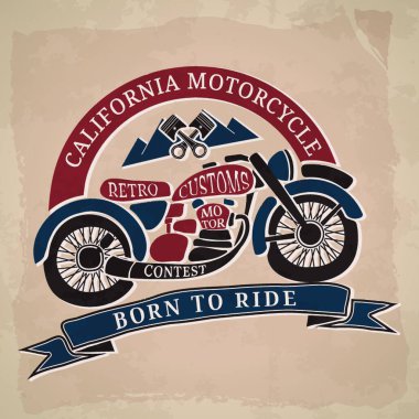 Retro gümrük motoru yarışması