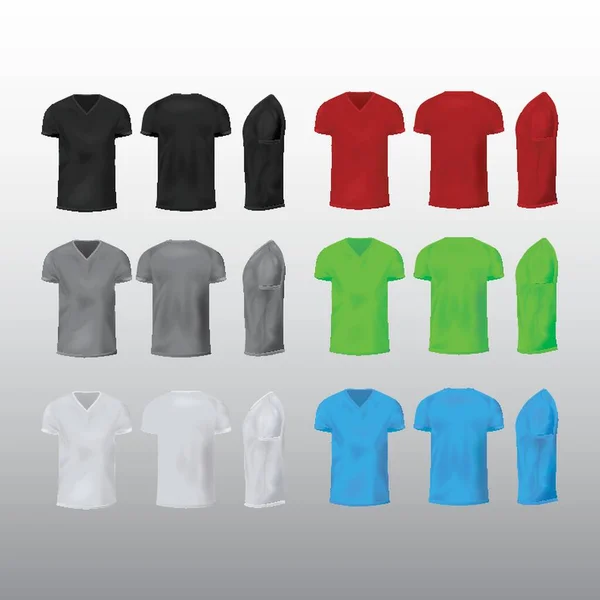 Colección Camisetas — Vector de stock