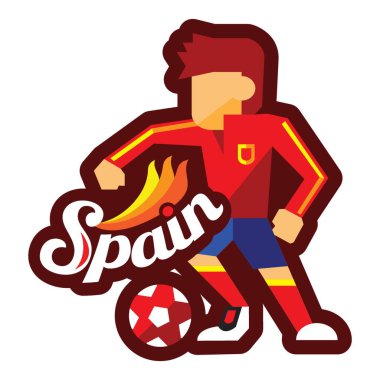 Futbol oyuncusu top sürüyor.