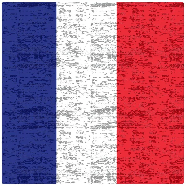 Bandera Francia Fondo Abstracto — Vector de stock