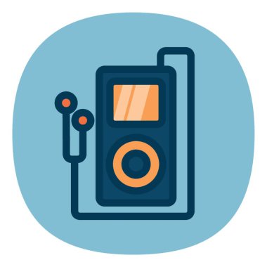 Kulaklık takan mp3 oynatıcı