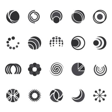 soyut simgeler dizisi