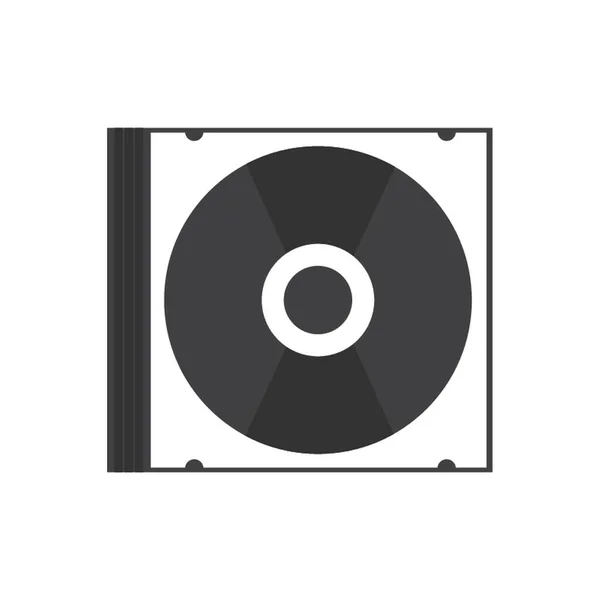Schallplatte Plastikhülle — Stockvektor
