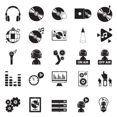 müzik simgeleri koleksiyonu