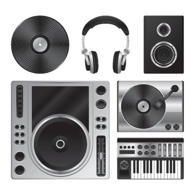 müzik simgeleri dizisi