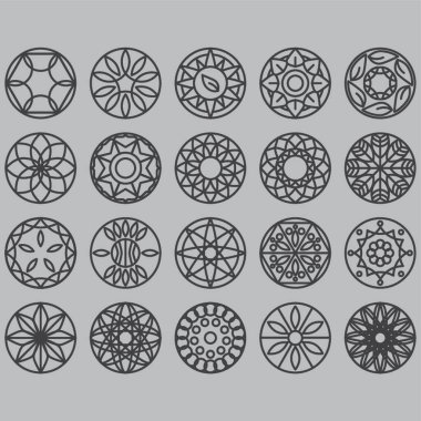 soyut simgeler dizisi